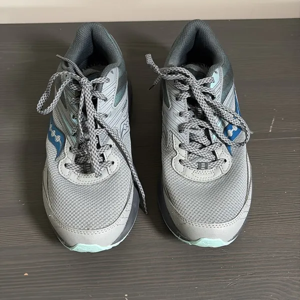 Saucony Women's Sneakers Cohesion Tr15 Running Shoe Gray Blue Size‎ 8 S 10707-15 - Image 5