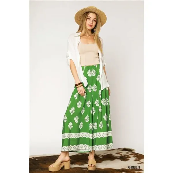Umgee Floral Pleated Wide-Leg‎ Pants - Image 5