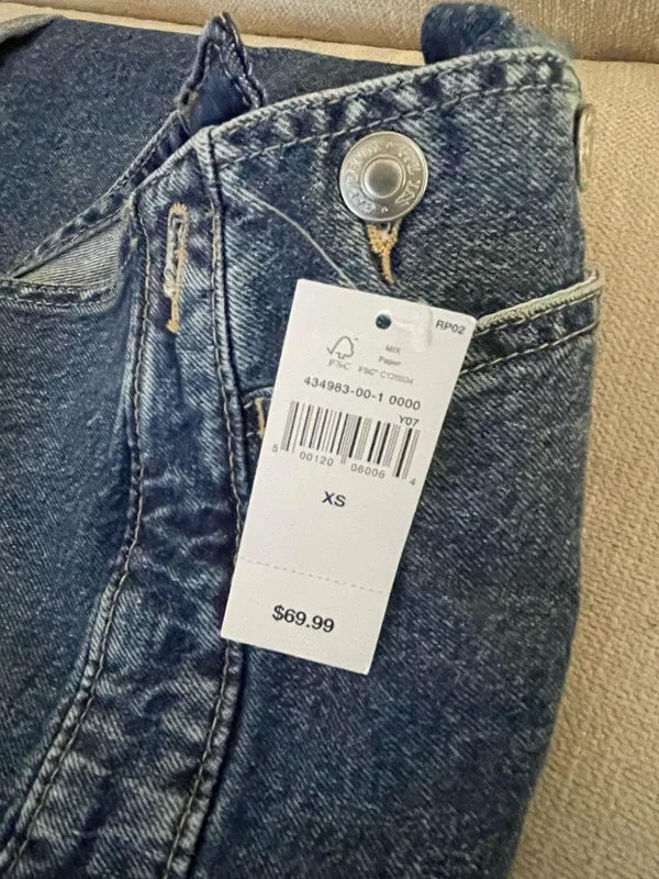 Gap Overall Shorts Jean - Image 2