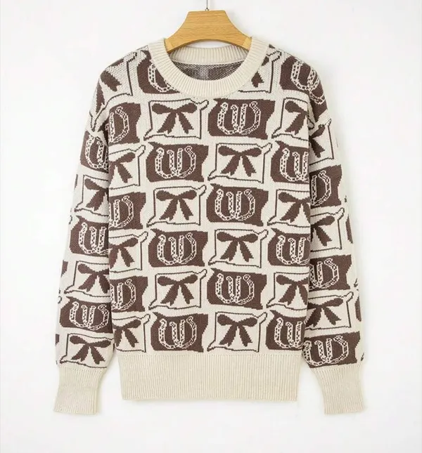SheIn Brown Sweater - Image 2
