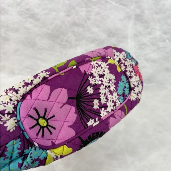 Vera‎ Bradley Purple Floral Quilted Tote Bag EUC - Image 5