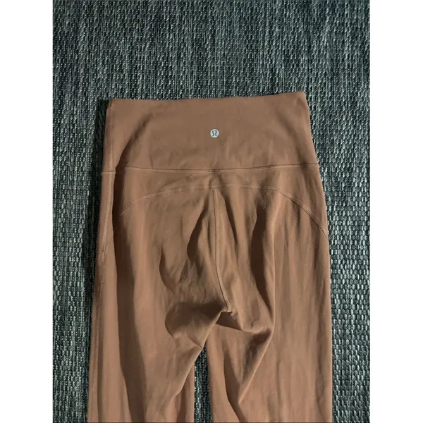 Lululemon Groove Super-High-Rise Flared Pant Nulu Ancient Copper - Image 6