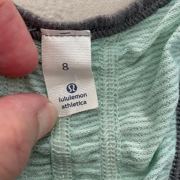 Lululemon Mint Green Racerback Tank Top Sz 8 - Image 6