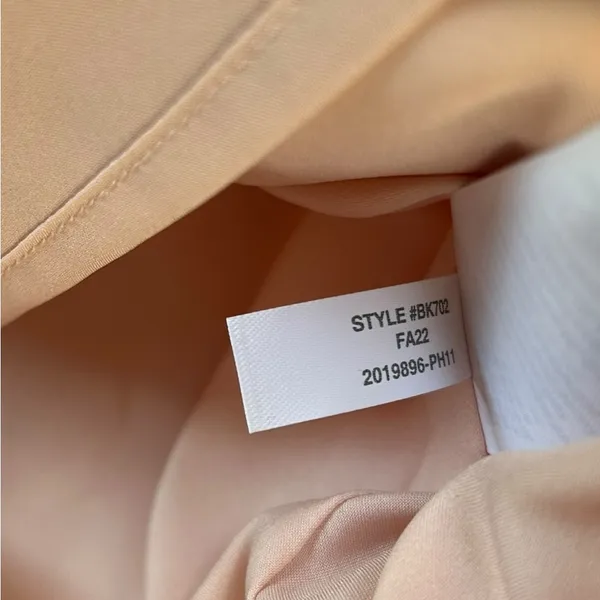 J.CREW NWT‎ $168 Square Neck A-Line Lined Blush Dress in Gramercy Twill Size 12 - Image 9