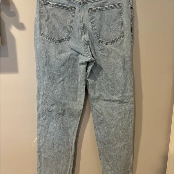 Abercrombie & Fitch The Slim Straight Ultra‎ High Rise Jeans Size 31/12 - Image 2