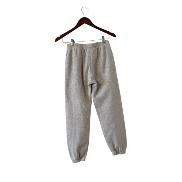 ARITZIA Tna Sweatfleece Cozy Boyfriend Fit Gray Sweatpants Joggers - Image 3