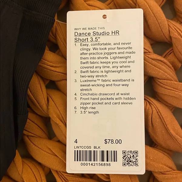 Lululemon Dance Studio High Rise Short - Image 6