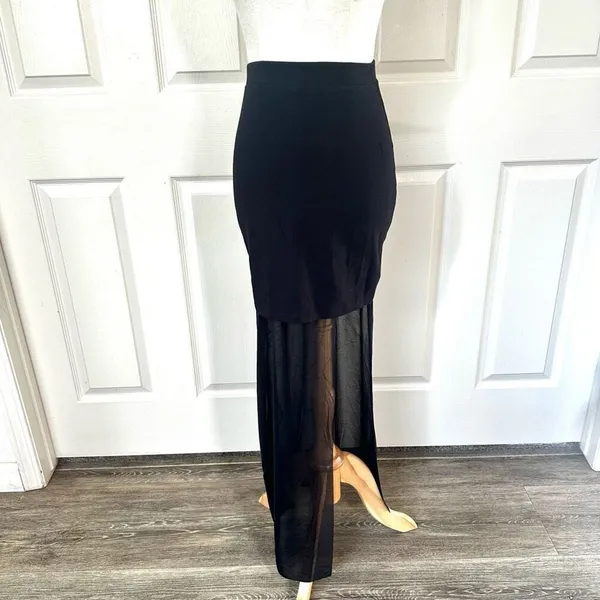 Cheap Monday chizu long black skirt - Image 3