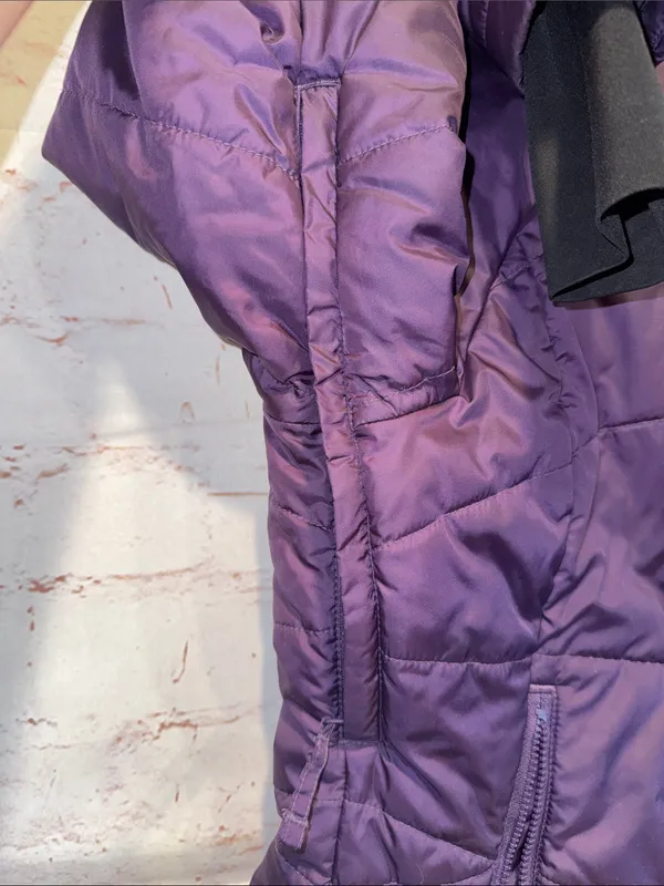 Columbia Women Purple Insulated Jacket soft shell full zip front pockets ski XS - Image 4
