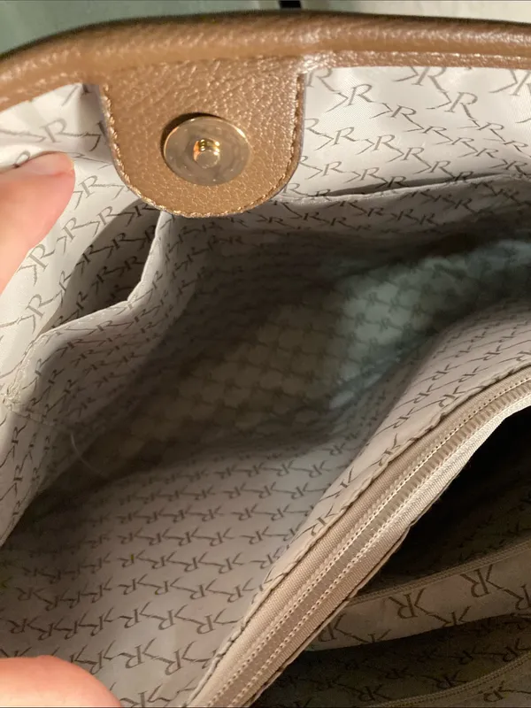 NWT Kim Roger’s chocolate Tote large - Image 8
