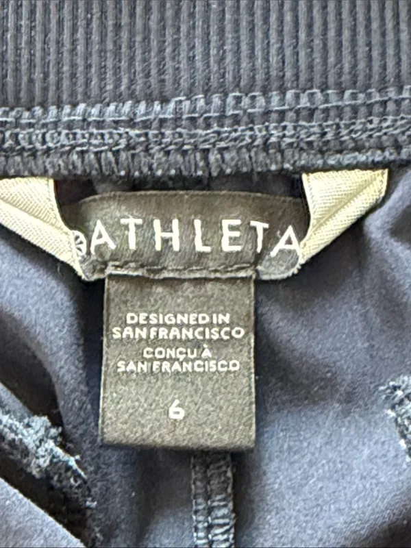 Athleta Brooklyn Ankle Pant Navy Blue Size 6 Mid Rise 28" Inseam Travel - Image 7