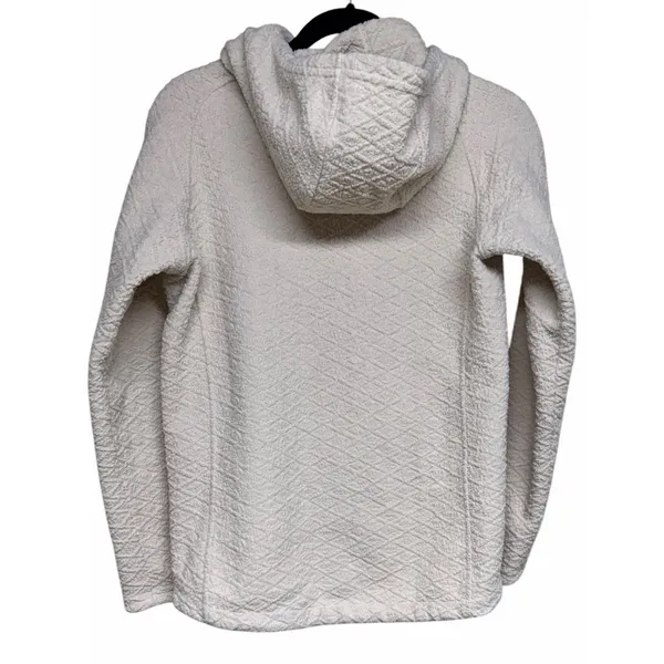 Patagonia‎ Diamond Capra Hooded Sweatshirt Cream Women's Size Small - Image 2