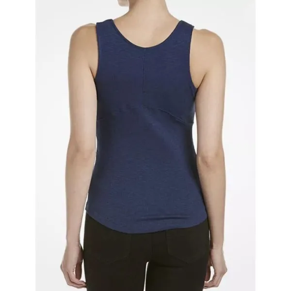 Free People Womens Ribbed Emmy Lou Lace-Up Stretch Tank Top Black Small‎ - Image 3