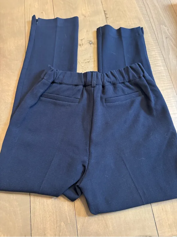 Editors Cut NWT Size XS Sola Slim Trouser Navy Blue - Image 4
