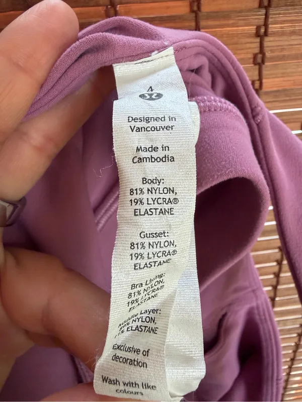 Lululemon Align Bodysuit Velvet Dust Size 4 $128 Retail - Image 9