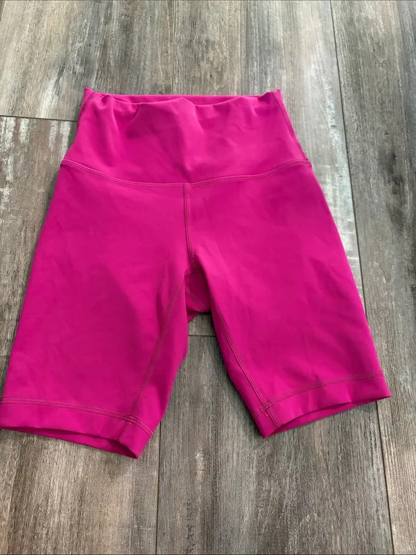 Lululemon Ripened Raspberry Wonder Train High Rise Shorts Size 4 - Image 6