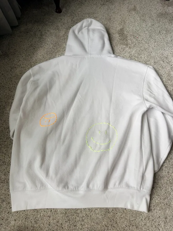 Hanes Smile Stitch Hoodie - Image 2