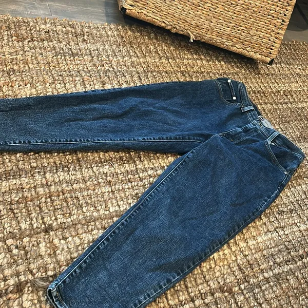 Levis Silvertab High Waisted Mom Jeans Tapered Women’s Size 29 Medium Wash - Image 2