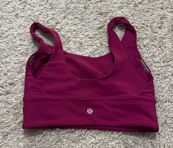 Lululemon Align C/d Cup Bra Size 6 Magenta - Image 2
