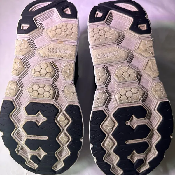 Hoka Women's Black and White Sneakers - Image 15