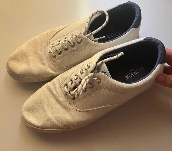 J. Crew Women's White Sneakers - Image 3