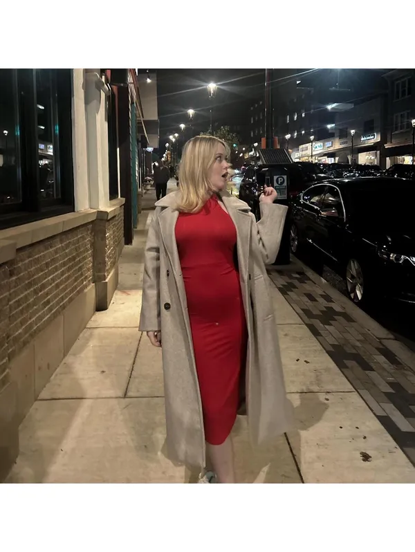 Urban Outfitters Women's Red and Pink Dress - Image 2