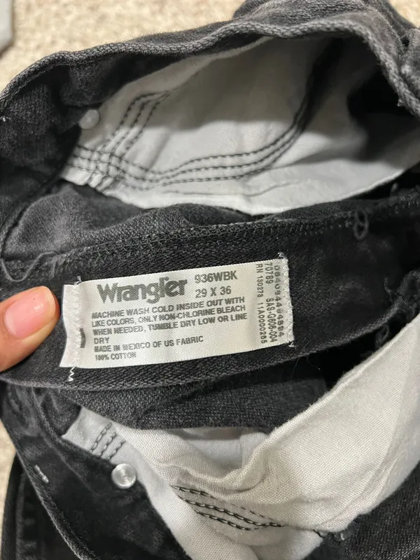 Wrangler Black  Jeans - Image 4