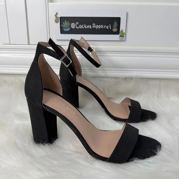 New Madden Girl Bella Two-Piece Block Heel Sandals Size 7 - Image 2