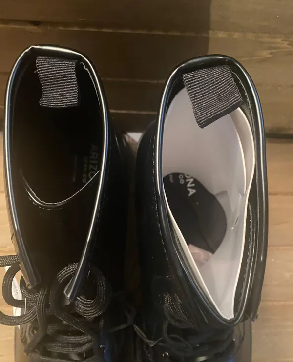 NEW women's boots size 12 medium black - Image 5