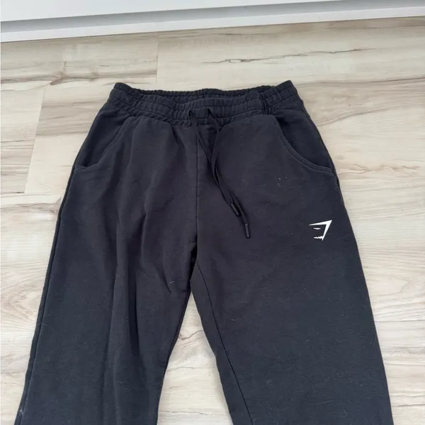 Gymshark Black Joggers - Image 2