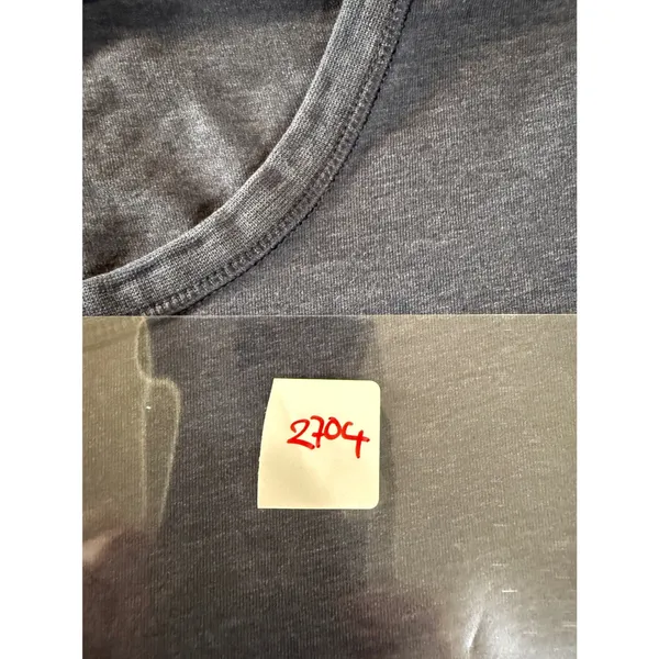 Lululemon Womens Long Sleeve Crewneck Athletic‎ Top Heathered Navy Blue 2704 - Image 7