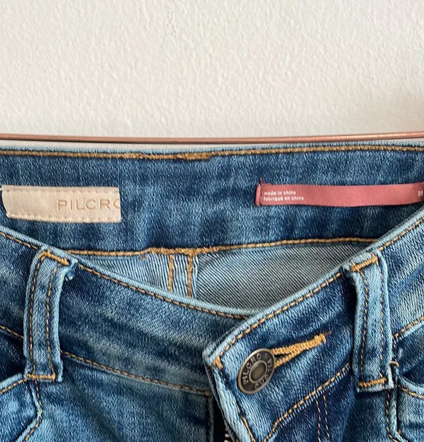 Anthropologie Pilcro Boot Cut Cargo Pocket Jeans - Image 4