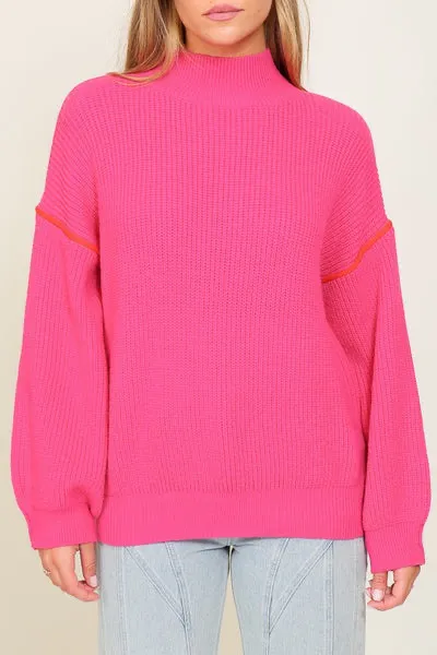 Entro Lumiére Two Toned Sweater - Image 2