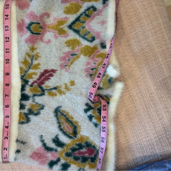 Anthropologie Daily Practice‎ Fuzzy Floral shorts size Small - Image 11
