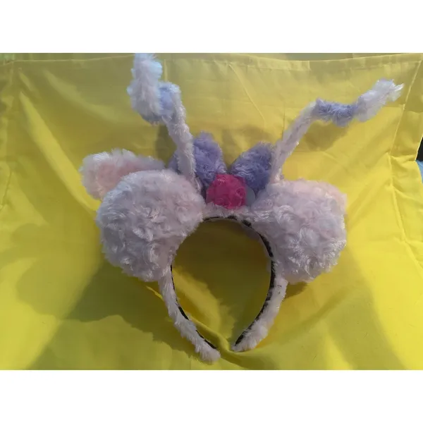 NWOT Handmade Disney Angel Stitch Cousin Light Up Fuzzy Ears Headband - Image 3