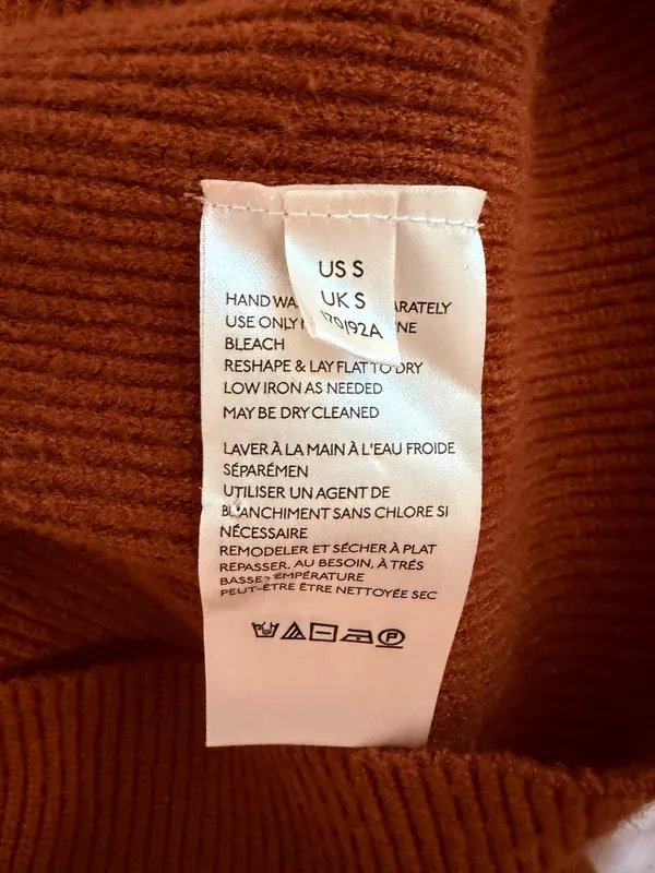Free People Turtleneck Sweater Oversized - Image 7