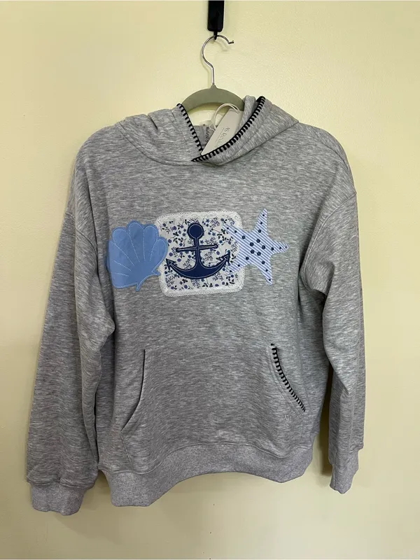 NEW Altar’d State Gray Coastal Collection Hoodie Size XS NWT - Image 2