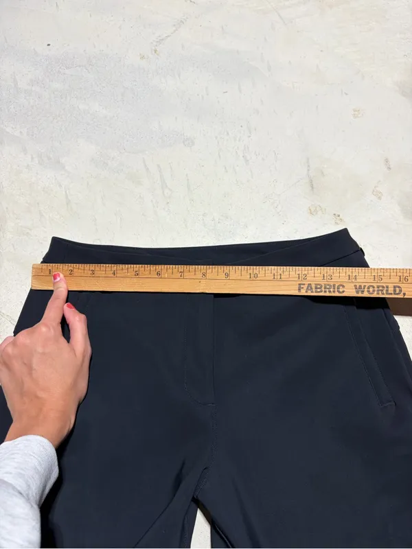 Lululemon Classic Black trouser Pants 6 - Image 4