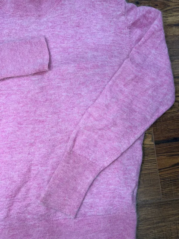 ZARA Pink Wool Alpaca Long sleeves Sweater Sz S - Image 4
