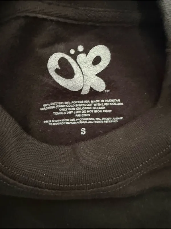 Olivia Rodrigo Black & Purple 'World Tour' Long Sleeve Tee - Image 6