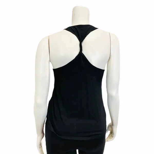 VOLCOM Black Twisted‎ Racer Back Tank Top - Image 4