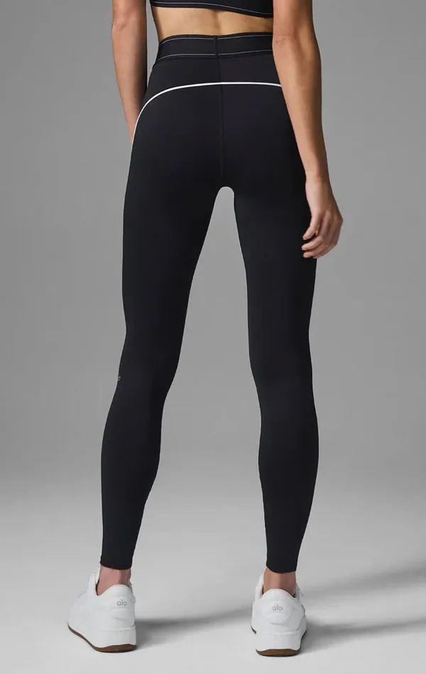 Alo Airlift High-Waist Suit Up Legging Black/White XXS - Image 14