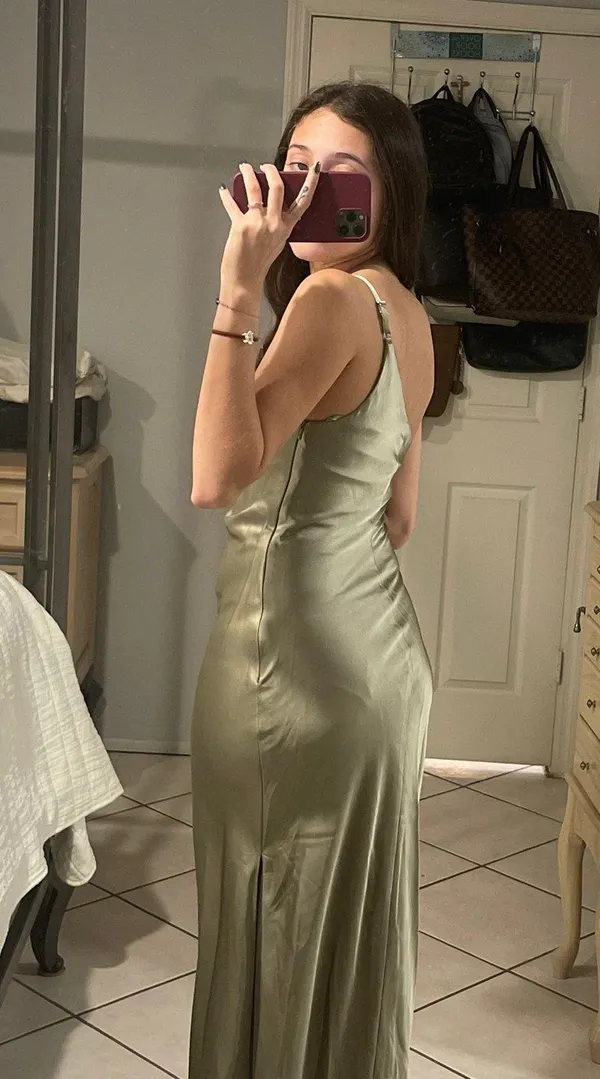 Revelry Off The Shoulder Formal Dress - Image 2
