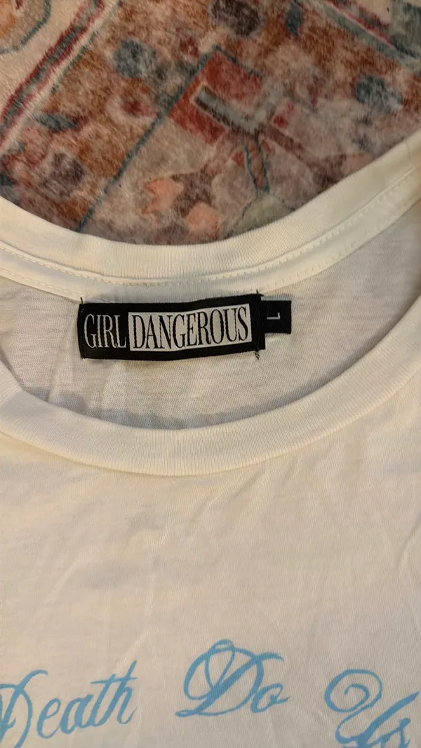 Girl Dangerous Free People Graphic Tee - Image 3