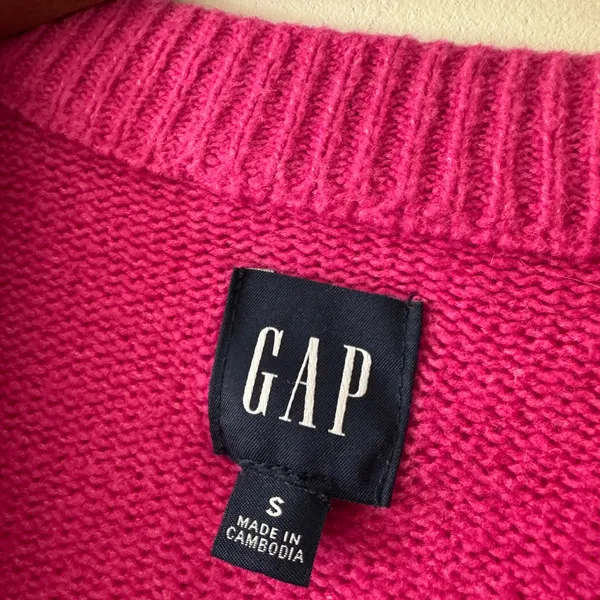 GAP Hot Pink Crewneck‎ Sweater - Image 4