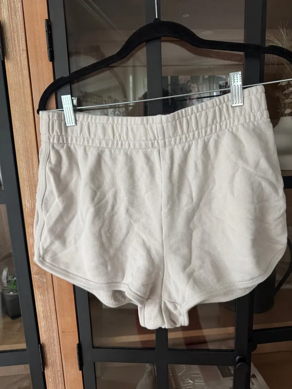 Aritzia wilfred sweat shorts heather cloud lounge cozy perfect fleece terry - Image 7