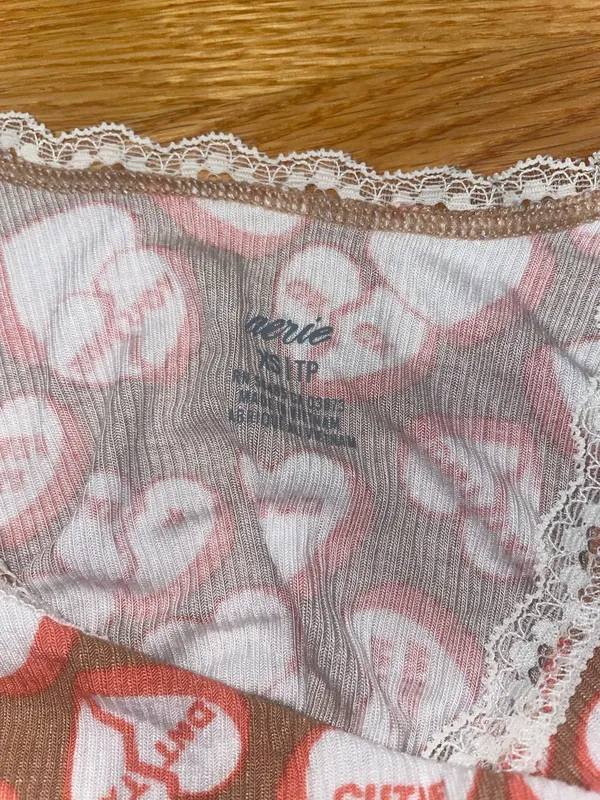 Aerie heart print pajama set - Image 4