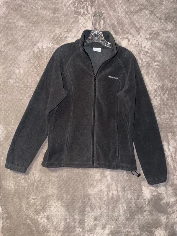 Columbia Women's Charcoal Benton Springs Full Zip Fleece Jacket - Image 3