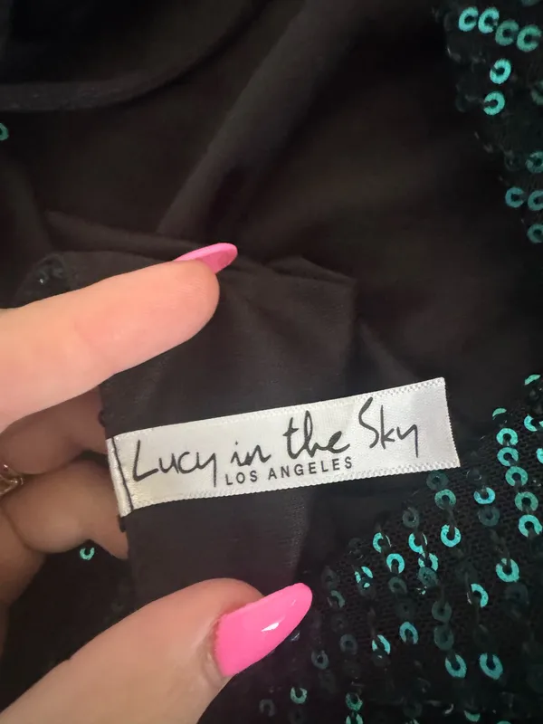 Lucy in the Sky Dress Sequin - Image 5