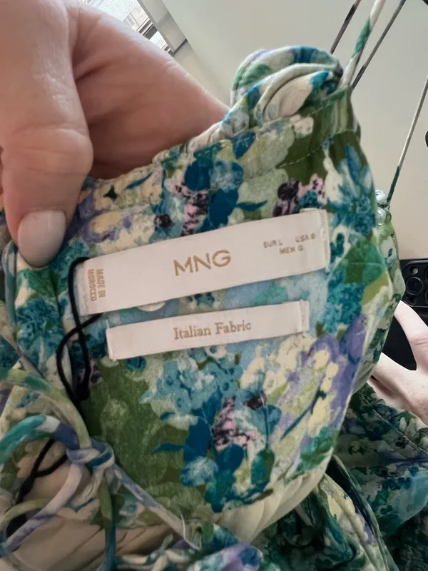 Mango Dress Floral Print - Image 6